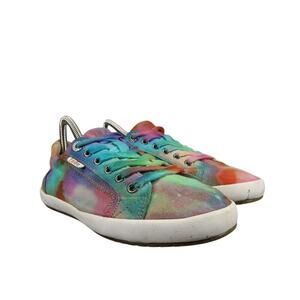 Taos Shoes Womens 7.5 Sneakers Casual Lifestyle Star Tie Dye Trainer Walking Low